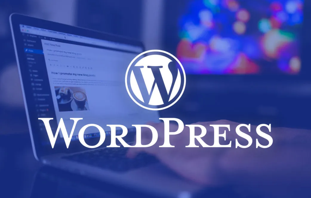 Business team using a WordPress web platform for real-time collaboration