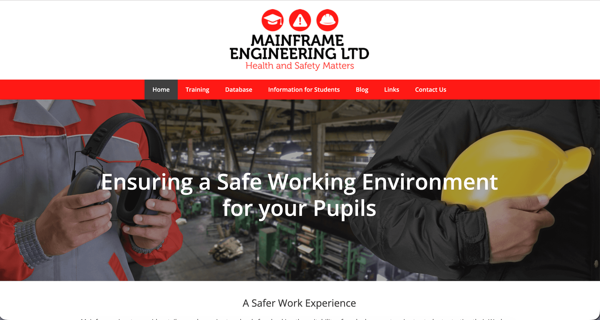 Mainframe Engineering — Work Experience Portal